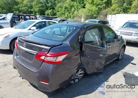 2015 Nissan Sentra Sr из США, поврежденный, VIN 3N1AB7AP2FY341341